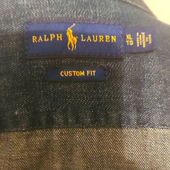Ralph Lauren Denim Button-Up Women's Shirt size XL - Picture 4 of 5